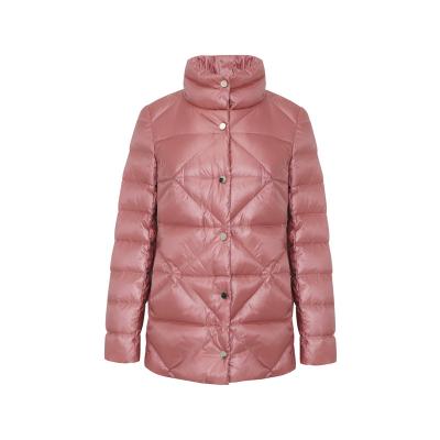 China Waterproof 2023 Autumn Winter New Arrival  polyamide quilted Puffer Down Jacket Women Waterproof OEM GRS optional for sale