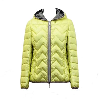 China Waterproof 2023 new  women jackets Autumn and winter Nylon  special  quilted down  casual Puffer jacket GRS optional Outdoor for sale