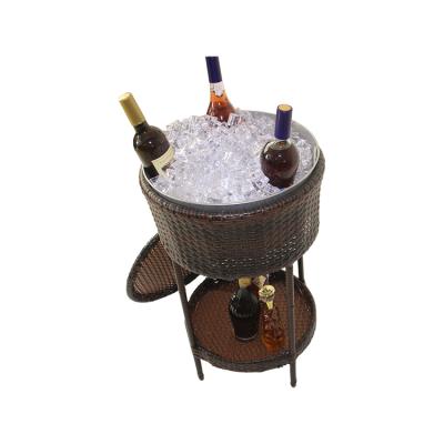 China Hot-sale viable wholesale for champagne beer double wall insulation outdoor camping ice bucket for sale