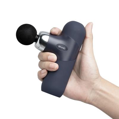 China 2020 Portable Handheld Mini Massage Gun Cordless Gun Body Percussion Pocket Massage Machine PM18 Small Mini for sale