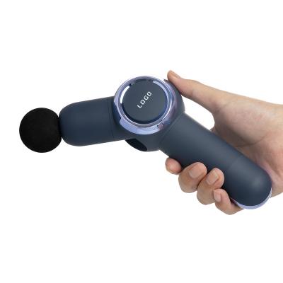 China Wholesale Mini Deep Vibration Massage Gun Rechargeable Battery Muscle Tissue Sports Vibration Massage Gun PM21 for sale