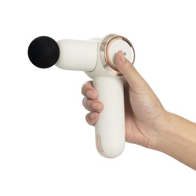 China Lightweight Customized Cordless Logo Percussion Deep Tissue Fascial Massage Gun Gun Massager Gun for sale