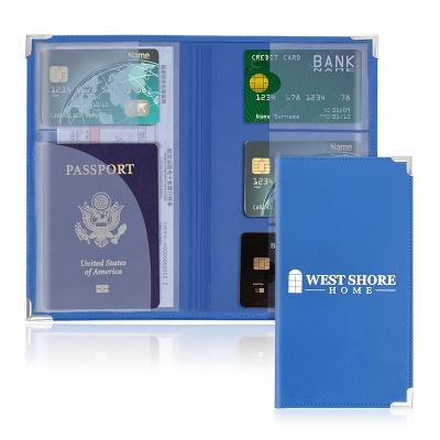 China Custom Waterproof PU Leather Business Name Cards Passport Credit Clear Plastic Frame Holder ID Card Holders Filters for sale