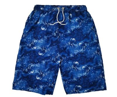 China Anti-wrinkle men's gym leisure shorts print yoga shirt and short pants set men print yoga for sale