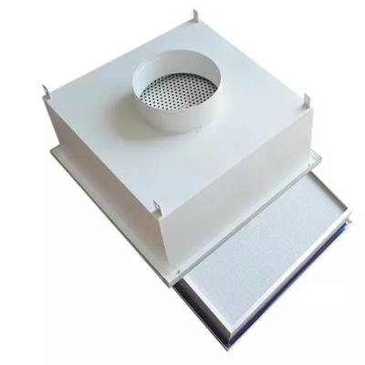 China Garment Shops Clean Room Ceiling HEPA Filter Box , 99.99% Efficiency HEPA FILTER BOX UNIT for sale