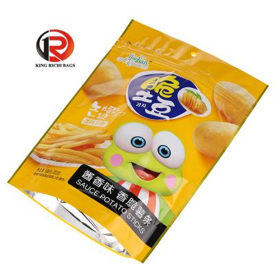 China zipper size quality products stand up pouch food packaging wholesale from china for sale