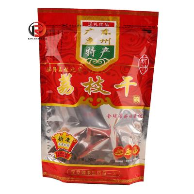 China Wholesale Zipper Aluminum Foil Stand Up Plastic Bags Replicate Pouches For Food Packaging for sale