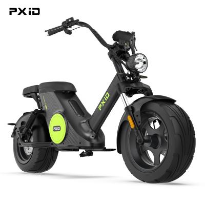 China Steel+ABS 2000w 60v20ah Electric Motorcycle Golf Citycoco With Fat Tire for sale