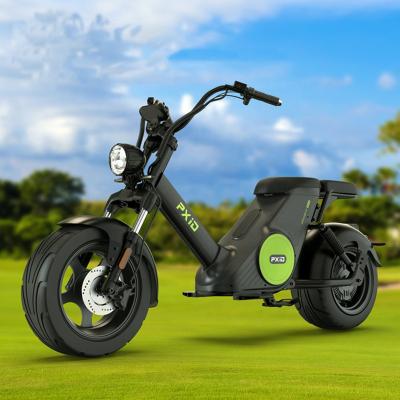 China Steel+ABS EEC Certificated E Citycoco Electric Motorcycle With Switchable Battery for sale