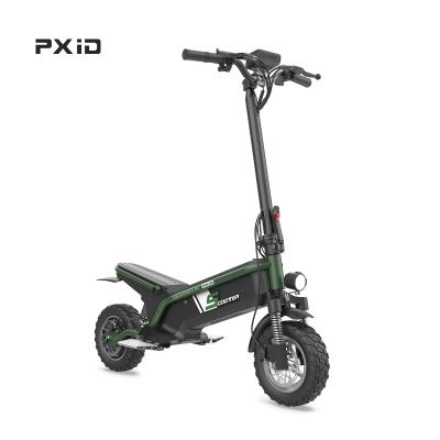 China PXID EU unisex high speed running F1 scooter large capacity 10 inch electric scooter/moped scooter for sale