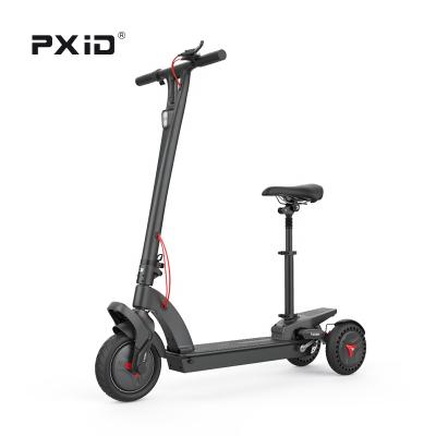 China Magnesium Alloy Rear Suspension Scooter Electrico 3 Wheels Folding Electric Scooter With Seat for sale