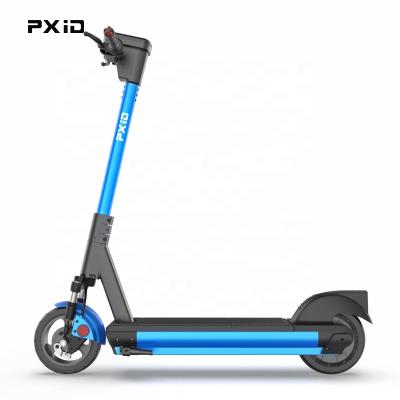 China Aluminum Alloy Sections Switchable Battery 350W Electric Scooter 4G IOT GPS Share Rental Electric Scooter for sale