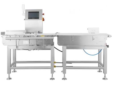 China Chili Sauce Dynamic Checkweigher Machine met Roltransportband Te koop