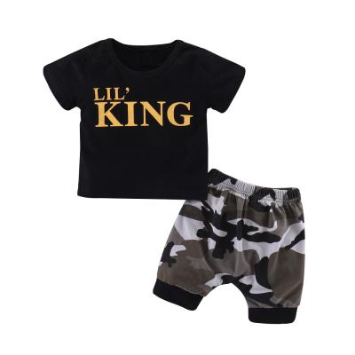 China Hot Sell Letter ROI Casual Camouflage Shorts Casual Kids Clothing Boys for sale