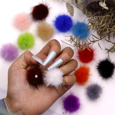 China Fashion Nail Art Decoration Nail Charms 15 Colors Cheap Hot Popular Fur Magnetic Sale Nail Pom Poms for sale