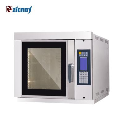 China Customized Supplying 5 Tray Electric Commercial Cake Bread Convection Oven For Baking for sale