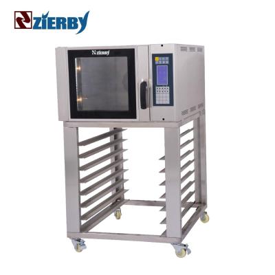 China Commercial Bakery Catering Cake Making Machine 5 Tray With Electric Commercial Rack Convection Oven for sale