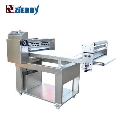 China Fully Automatic Snack Factory Croissant Dough Making Production Line Cake Sizer Machinery for sale