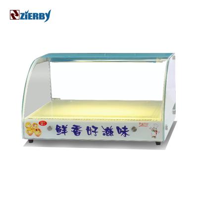 China Commercial Display Cake Curved 35 Egg Food Display Cabinet Tart Hot Hot Machine Showcase for sale