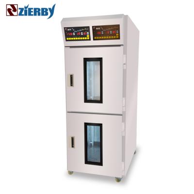 China Snack Factory Production5 Stage 32 Tray Refrigerate Fermentation Dough Proofer Cabinet Machine Donut Proofer for sale