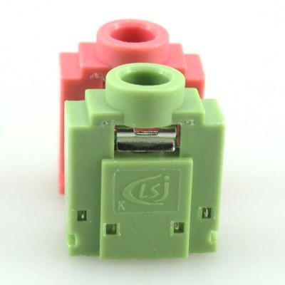 China Other HD Audio Jack Pink and Green for sale