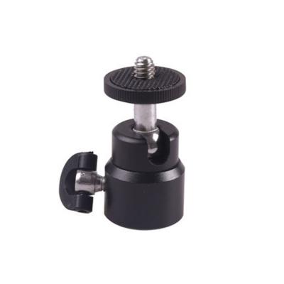 China Photo Studio Accessories 360 Degree Rotation Mini Adapter Cradle Rotating Camera Mount Ball Aluminum Head For Camera Tripod for sale