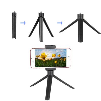 China PORTABLE Mini Black Tripod Table For Iphone Cell Phone Smart Mobile Phone for sale