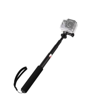 China Fold Vanish Pro 12 Inch Aluminum Monopod Selfie Stick For Gopro9 8 7 6 5 4 3 Sj4000 Sj8 pro YI 4K H8 DJI OSMO Tripod Extension for sale