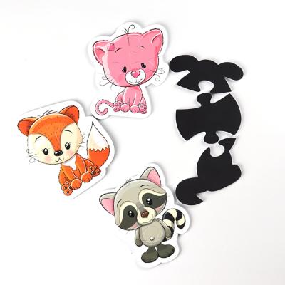 China Cute Dog Pet Fridge Wholesale Animal Children's Puzzle Toy DIY Cat Sticker Magnetic Fridge Magnet for sale