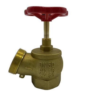 China PN16 General Fire Protection Brass Valve With AL Handle for sale