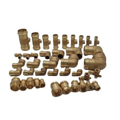 China Bronze Casting Water Pipe System OEM CW511L Press Fittings Europe Standard for sale