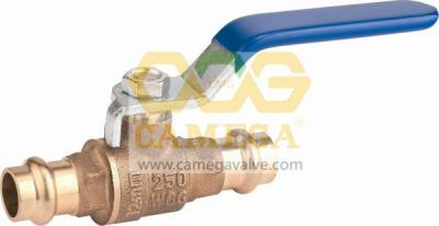 China Press Brass Lead Free Bronze Ball Valve for sale