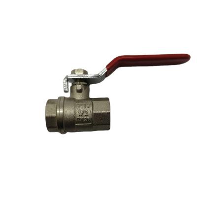 China General DN15 - DN100 Pressure Brass Ball Valve Cw617n Or HPB57-3 PN25 Economical Types for sale