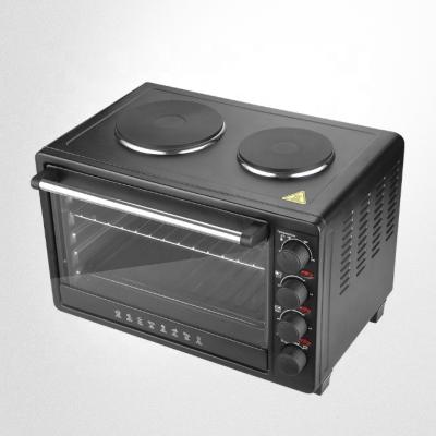 China Electric Household 45-48L Multi Function Electric Oven With Double Hot Plate for sale