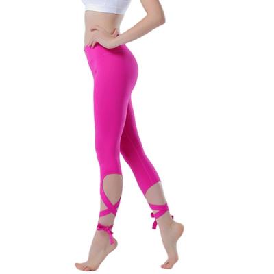 China Breathable Plus Size Tights Workout Leggings Women Sports Custom Gym High Waist Gaiters for sale