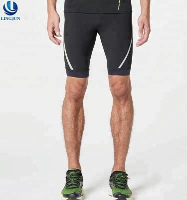 China Custom Anti-Wrinkle Pants Mens Running Tight Fitness Gym Sport Shorts for sale