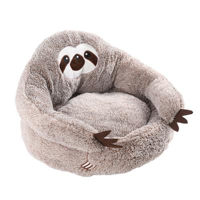 China Soft Manufacturers Sell Rabbit Velvet Lazy Series Cats And Dogs Winter Warm Comfortable Pet Bed for sale