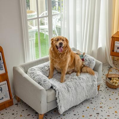 China Dropshipping 2021 Viable Custom Hot Selling Plush Pet Bed Soft Orthopedic Pet Bed Orthopedic Bed Dog Sofa for sale