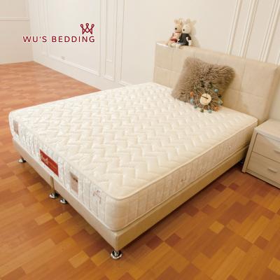 China Eco-friendly Flippable Dust Latex Mattress Pocket Spring Mite Proof Bed for sale