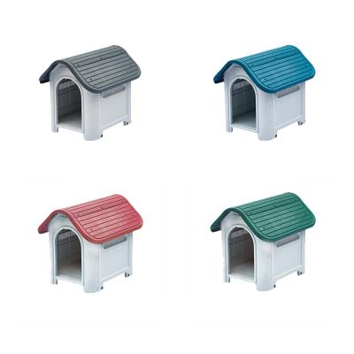 China Breathable Hot Selling Pet House Dogs Indoor Tiny Rainproof Plastic Kennel for sale