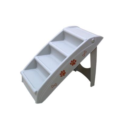 China Breathable High Quality Plastic Outdoor Dog Ladder Climbing Supplies Folding Steel Frame Ladders For Bedroom Or Dining Room for sale