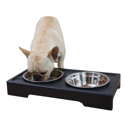 China Sustainable Hot Selling Stainless Dog Food Water Feeding Portable Bowls for sale