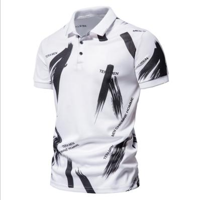 China OEM Factory Wholesale Mens QUICK DRY Sublimation Golf Polo Shirt QUICK DRY T-Shirt Ployester Polo Shirts Short Sleeve Leisure for sale