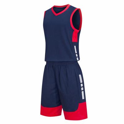 China High Quality Custom Made Breathable Logo Mens Basketball Uniform Tank Tops Breathable Sublimation Basketball Sports for sale