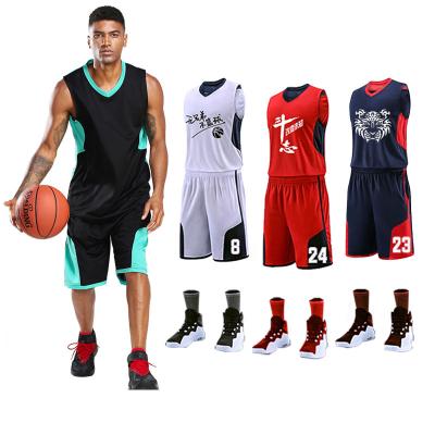 China Breathable Breathable Professional Empty Basketball Jersey Dress Basketball With Custom Design for sale