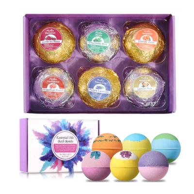 China Fizzies Wholesale Organic Colorful Fizzies Home Travel Home Travel Hotel Spa Rainbow Bubble Bubble Hemp CBD Vegan Private Label Gift Set Bubbly Set Travel Spa Hotel Spa Bath Bombs Gift Set for sale