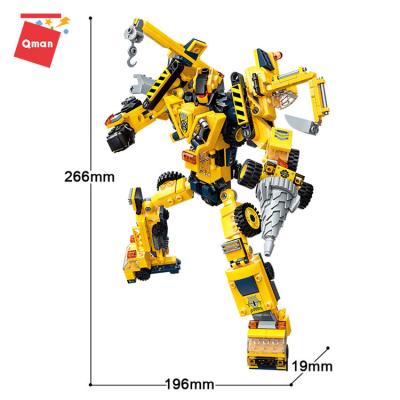 China Buy DIY TOY Hot Sale Variant Robot toys for girl child building block product on for boys and girls for sale