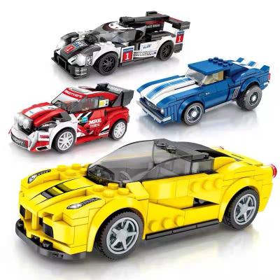 China World Famous Building Toy China Wholesale Factory Price SEMBO Car Model/Classic Car Building Bricks Assemble Kids Toys for sale