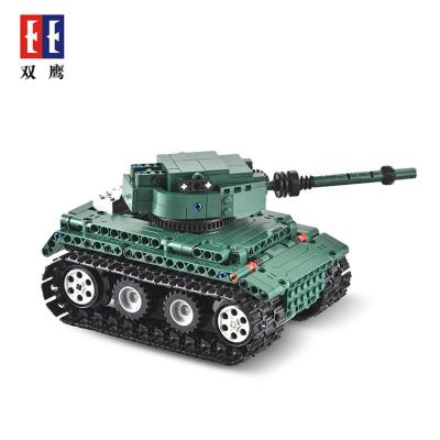 China Hot Sale M Buy Remote Control Material Assembly Tiger 1 Series Military Tank Diy Eco-Friendly Building Block Toys For Children for sale