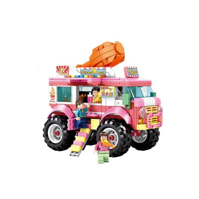 China Building Toy Creative City Street Series Off-roader Vehicle ABS Plastic Toy Building Blocks Building Blocks Car for sale